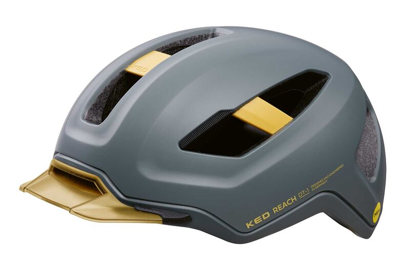 Sicher unterwegs: KED-Helm Reach DT-1, über Velok.ch.